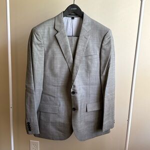 NWT J.Crew Ludlow Suit - Grey